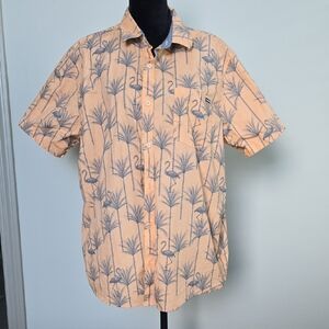 Men's Hurley Button Down Shirt Size XL